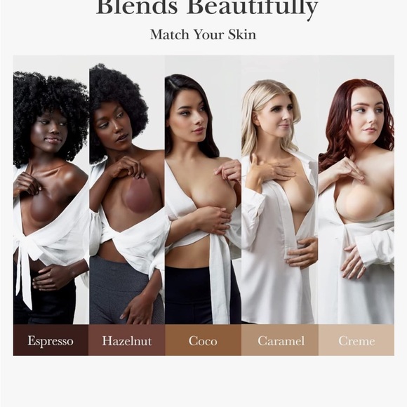 NIPPIES SKIN lift color Coco 1 Pair size A-C - Picture 8 of 14